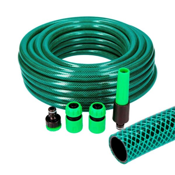 Kit Manguera 25 mts. + Accesorios EDM Basic Line 19 mm. 5/8"