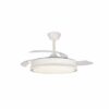 Ventilador Techo CRISTALRECORD SuperEco  45W Retráctiles - Temporizador - LED - Mando - Blanco - Imagen 6