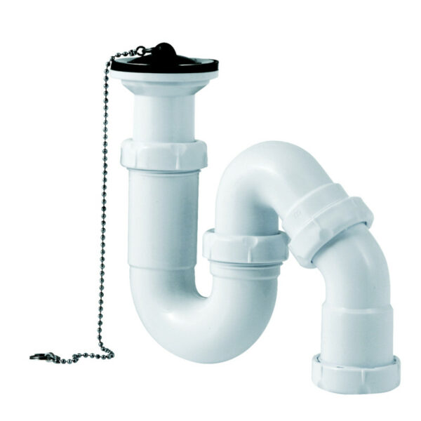 Sifón Curvo con Válvula S-89 1 1/2 X 63 JIMTEN