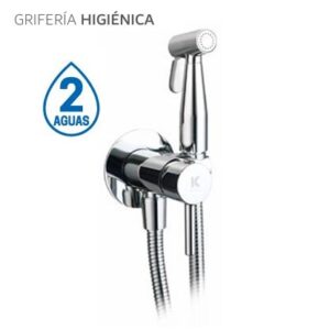Mezclador Compacto Bidet/Wc Ergos Empotrado 2 Aguas