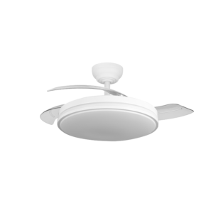 Ventilador Techo Dc Relámpago 60w Blanco 107d 6980Lm ABRILA