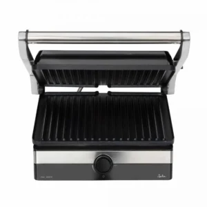 Grill JATA  2000W 180º 29X23,6 cms. Rayas Inox