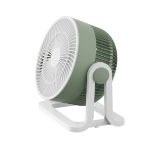 Ventilador Sobremesa Funchal Verde 32w 3aspas 3vel Orientable 24x25x15,5cm