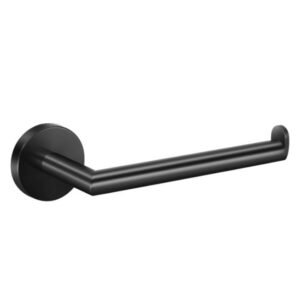 Portarrollos Ergos Negro Mate 12100N